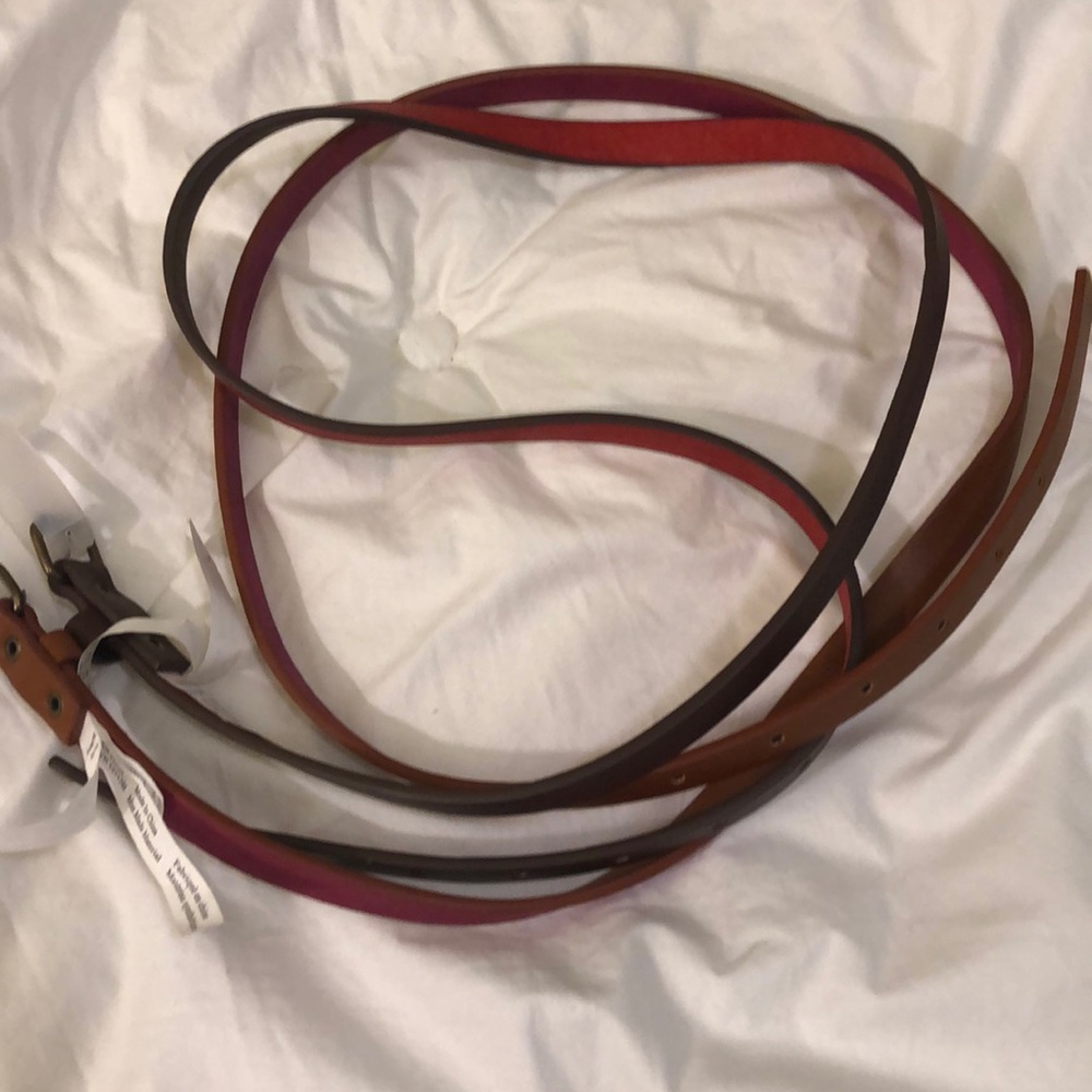 Two belts